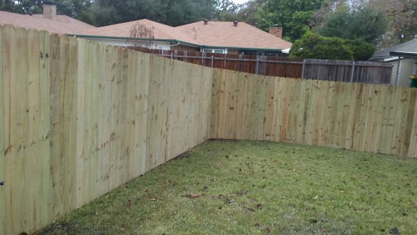 AD: 6 foot side by side pressure treated