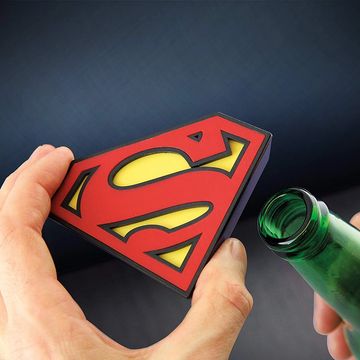 superman symbol magnetic bottle opener