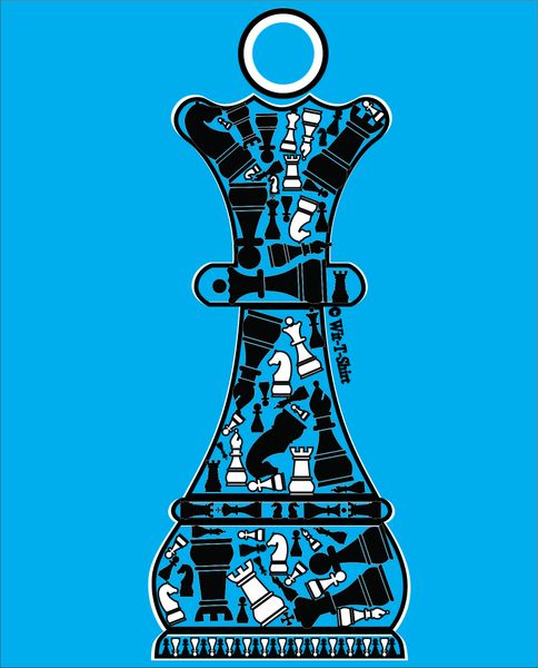 Chess Chess Dame Queen Essential T-Shirt by smellypumpy