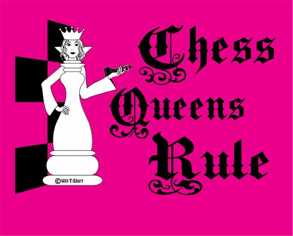 Chess Queens Rule - White Queen