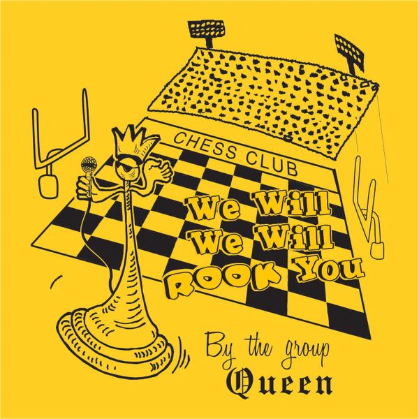 We Will Rook You - by the Group Queen, Chess Shirt