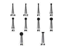 RA Slowspeed Carbide Burs