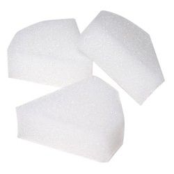 White Triangle - Foam Sponge Inserts
