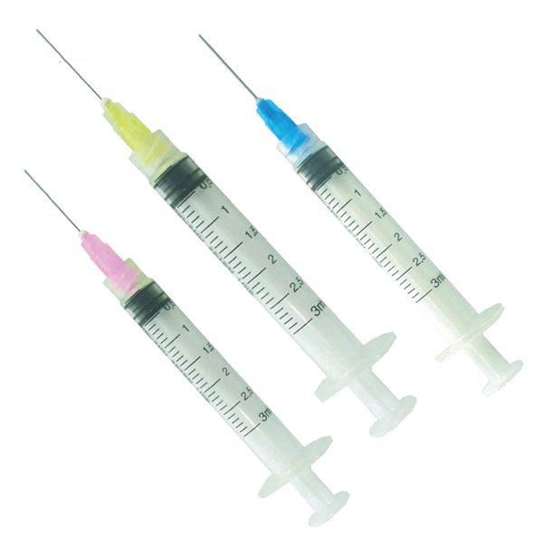 Syringes With Needle Combination