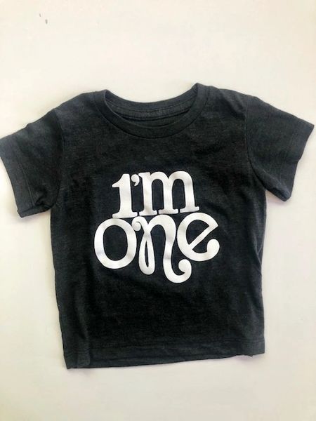 Birthday Tee - I'm One | Twenty6 Designs - Discover Unique Handwritten ...