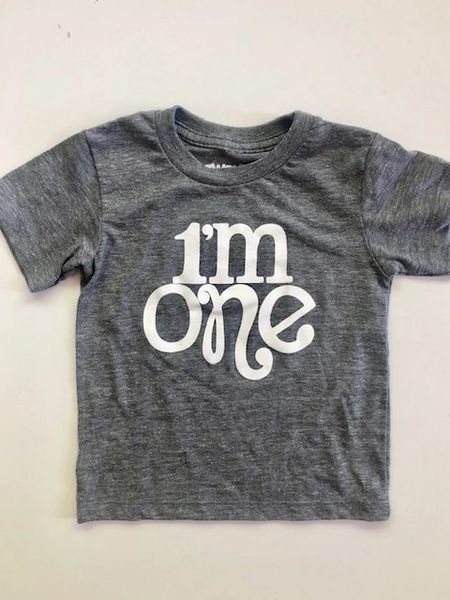 Birthday Tee - I'm One | Twenty6 Designs - Discover Unique Handwritten ...