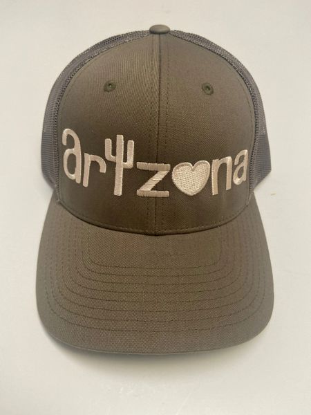 Arizona Palms Trucker Hat (White)