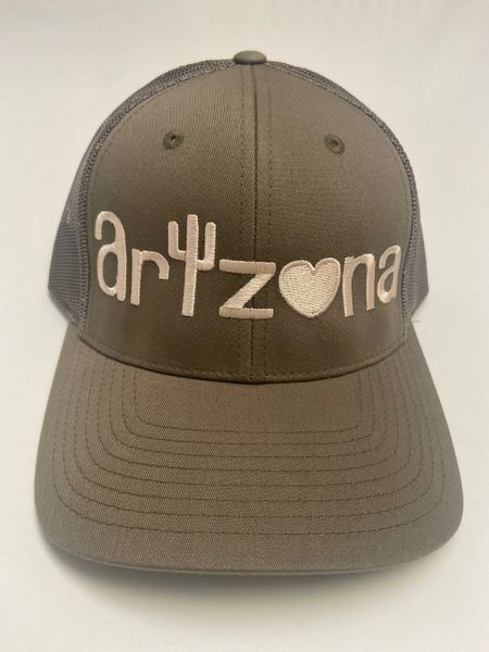 Arizona Palms Trucker Hat (White)