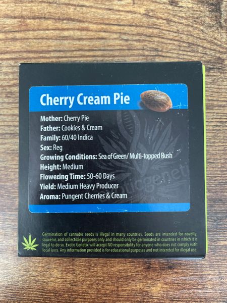 Cherry cream pie