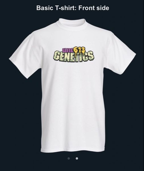 mens Elite 613 genetics T-shirt large and small