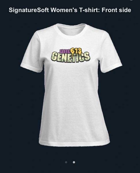 Women's Elite 613 Genetics T-shirts large and small