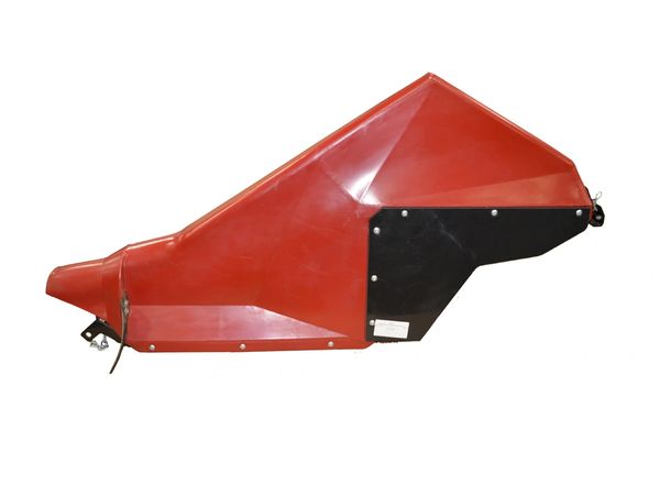 GFI-P3RF20-90A Fender Assembly. RH. Poly III 20". IH Red.