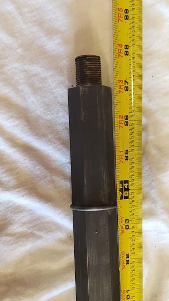 GFI-S-1327240C3 Hex Shaft. 1-1/8, 87-3/4" 1063 RH Driven Shaft for auger drive hub. Replaces OEM#1327240C3