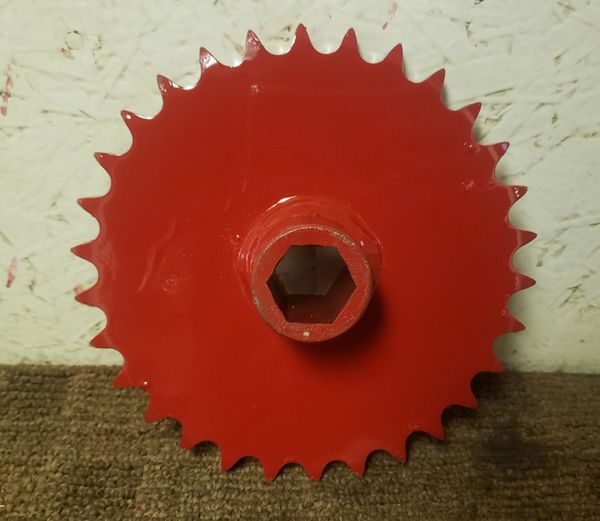 GFI199643C1 Sprocket 30T-60 Intermediate Speed Main Drive Sprocket for Case IH 1083 Corn Head. Replaces OEM #199643C1