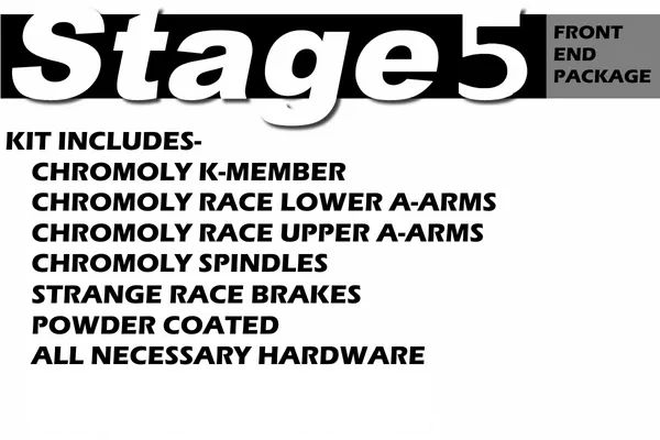 93-02 F-Body Race Front End Package Stage-5 Package 93-02 F-Body Race Front End Package Stage-5 Package