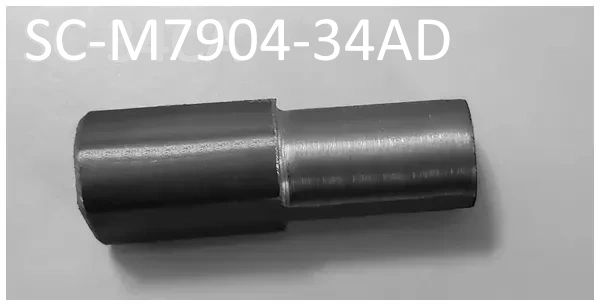 Mustang 79-04 3/4 Round Tube Column Adapter For DD Steering Shaft