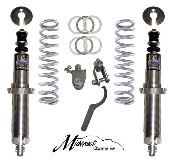Viking 82-02 F-Body Double Adjustable Rear Coil-Over Kit (Stud Upper &  Bearing Lower) Warrior Or Crusader