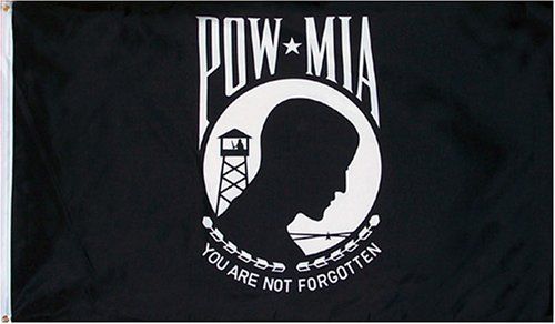 POW/MIA Nylon Single Faced H&G