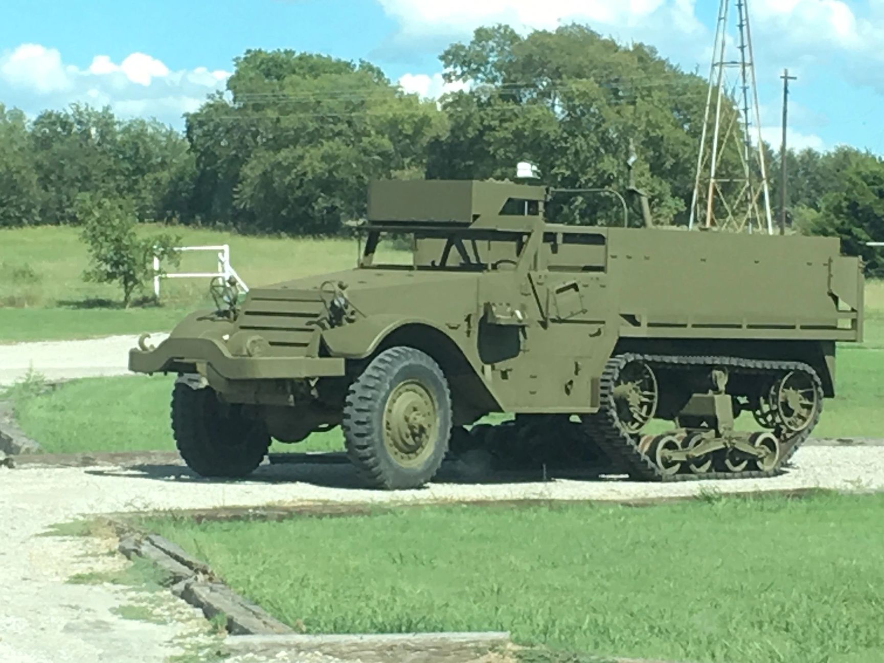 Picture of the M9A1 Halftrack