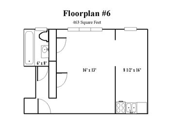 Floorplan #6 - large efficiency