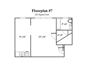 Floorplan #7 - large efficiency