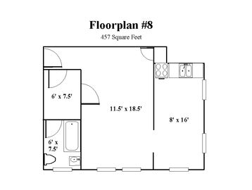 Floorplan #8 - large efficiency