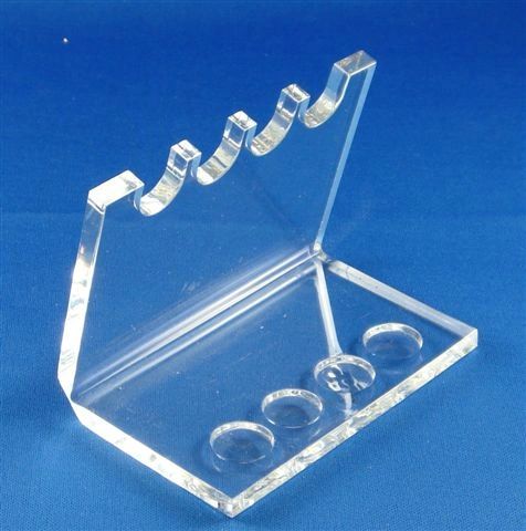 Lucite Stand For 4 Yads, Clear/Small - Great For Yad Collector/Display