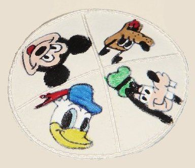 Hand Painted Suede Kippot For Babies Assorted Designs