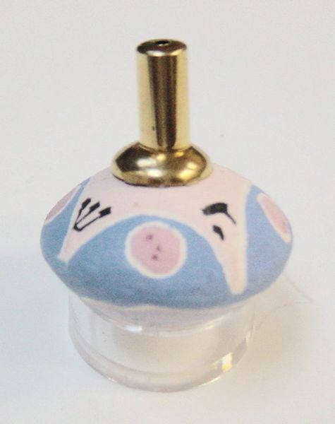 Dreidel Southwest Moti, Pastel Colors 1-1/2 Inches Tall, Made In Israel