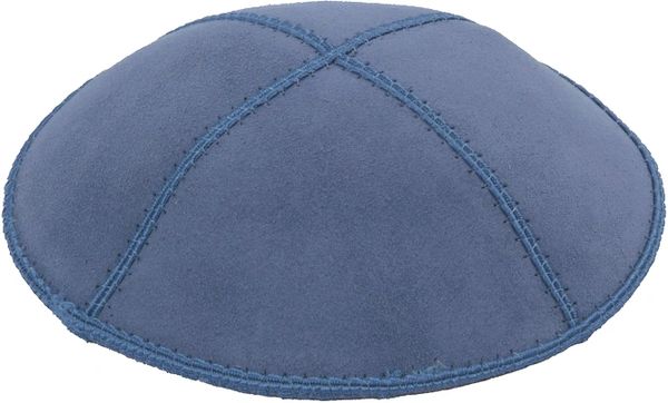 Kippah Suede Colors Assorted - Suitable for Bar/Bat Mitzvah and Weddings