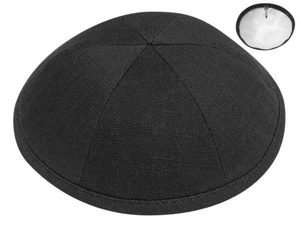 LINEN Kippot - ALSO SUITABLE FOR WEDDING AND BAR/BAT MITZVAH