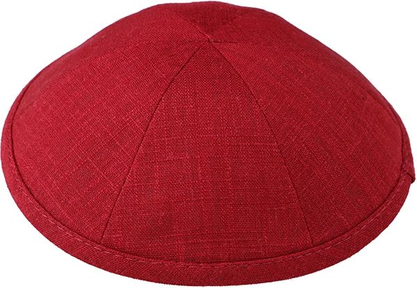 Linen Kippot (ALSO SUITABLE FOR WEDDING AND BAR/BAT MITZVAH)