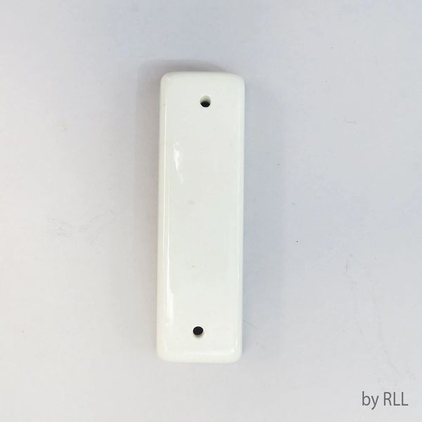 Plain White Ceramic Mezuzah- Suitable for personalization/Custom design