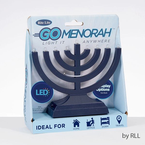Go Menorah™ - Light It Anywhere - Perfect for College and Travel