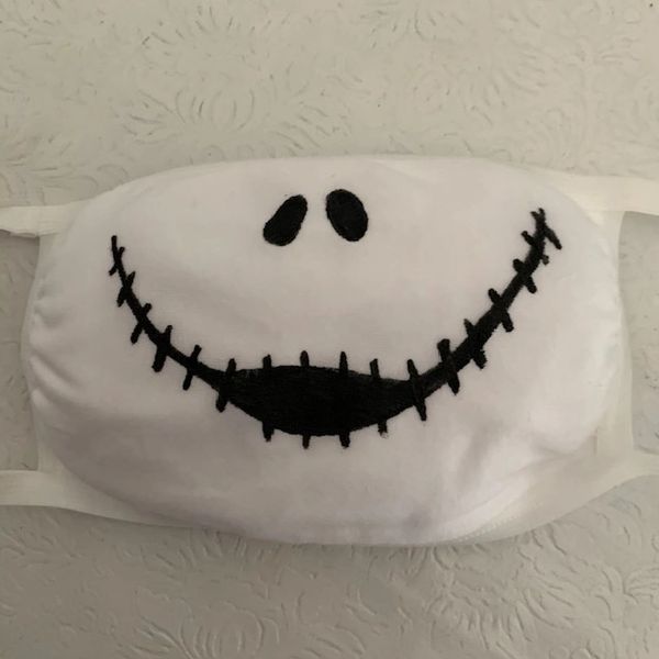 Masks Custom hand Painted - 100% Cotton