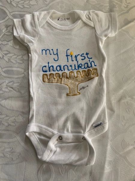 Onesies for Chanukah - Hand painted Our Design or Yours