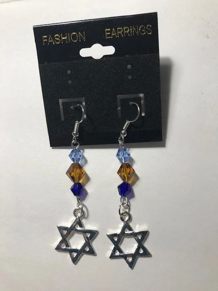 Star of David Earrings