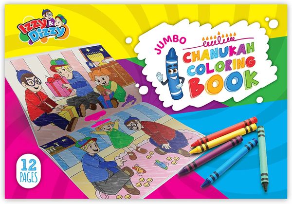Jumbo Chanukah Coloring Book