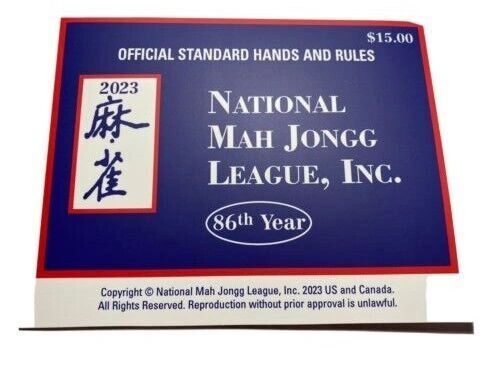 National Mah Jongg Cards 2023