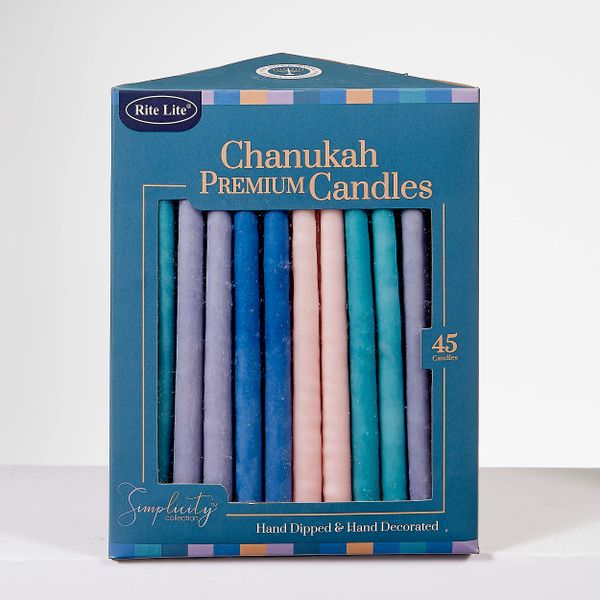 Deluxe Chanukah Candles - Simplicity Colors
