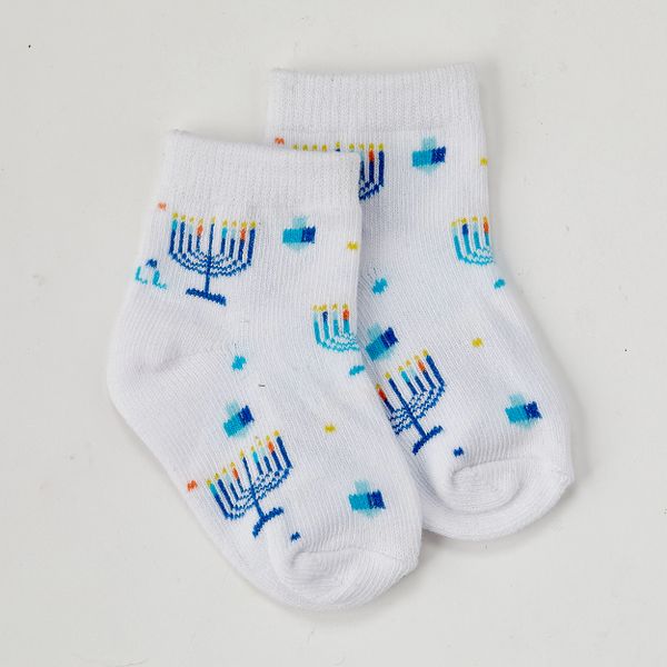 Chanukah Baby Socks