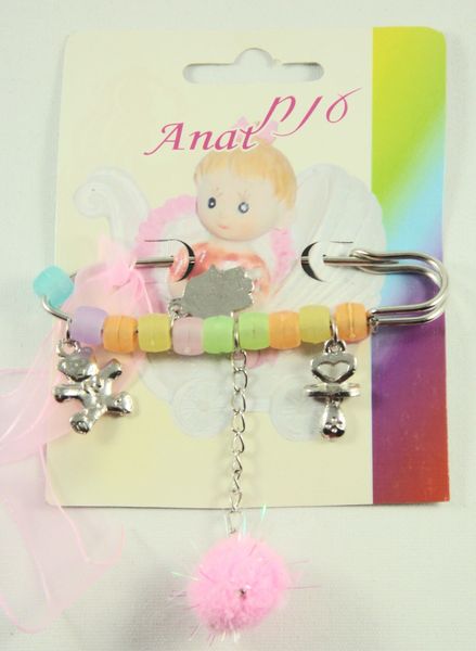 Baby Pin Chamsah Pink - 3.5 Inches L