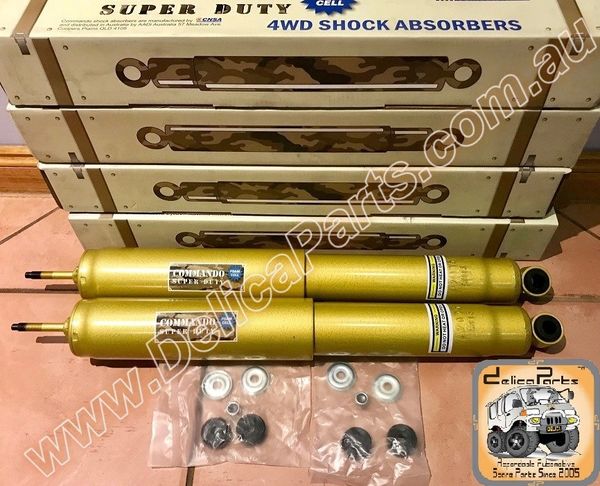 SHOCK ABSORBERS, SUPER DUTY, ECS, REAR, PAIR, 4WD, DELICA, L-400