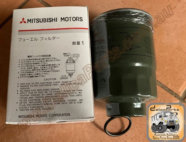 MITSUBISHI Fuel Filter for 4D56, 2.5 L Diesel Delica (Starwagon, L-300)