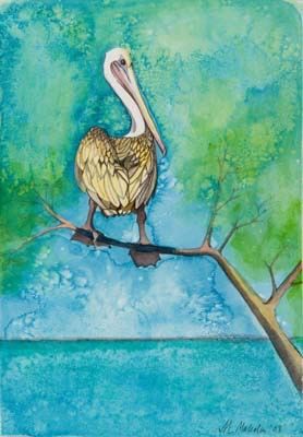 Pelican #7 Green Tree