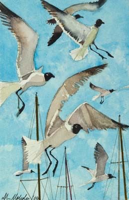 Gulls & Masts