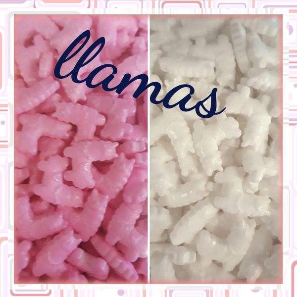 LLAMA CANDY DECOR