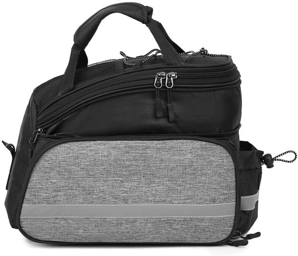 Pannier Bag Rear with handle and expandable