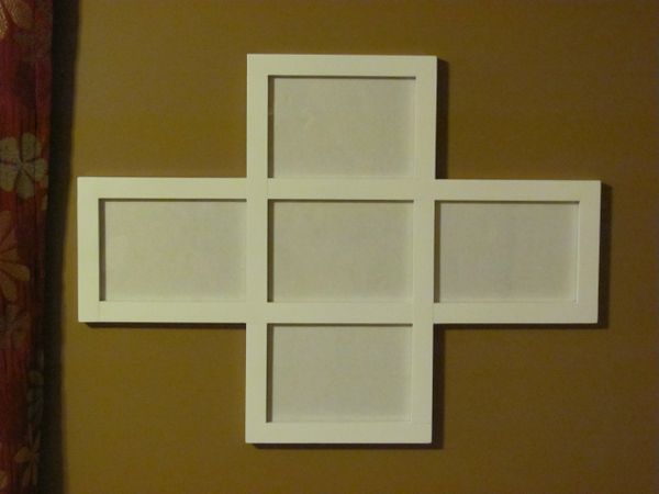 Collage Frame for 4X6, 5X7, or 8X10 Zim Woodworking 