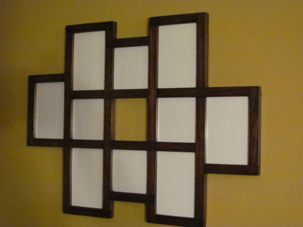 Collage Frame for Multiple Picture Sizes | Zim Woodworking - Picture ...